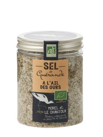 Guerande Sea Salt with Bear Garlic – 250g Jar