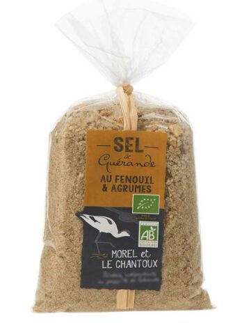 Sel de Guérande IGP au fenouil et agrumes– 250g – Sachet