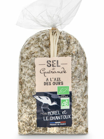 Sel de Guérande A L'AIL DES OURS– 250g – Sachet - Morel et Le Chantoux de L'atelier du Sel