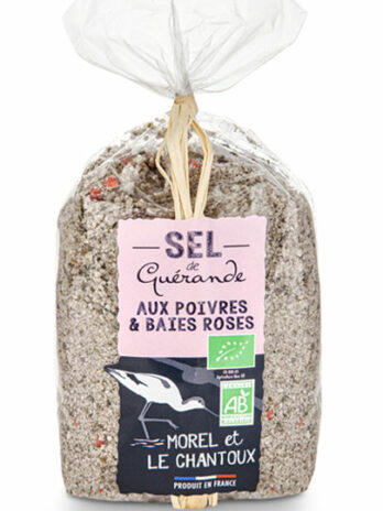 Guerande Sea Salt with Pepper and Pink Peppercorns - 250g Bag