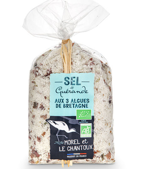 Guerande Sea Salt with Brittany Seaweed - 250g Bag