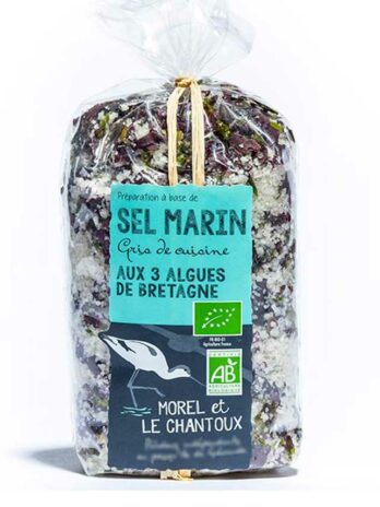 Guerande Sea Salt with Brittany Seaweed – 250g Bag