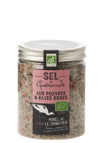Guerande Sea Salt with Pepper and Pink Peppercorns – 250g Bag