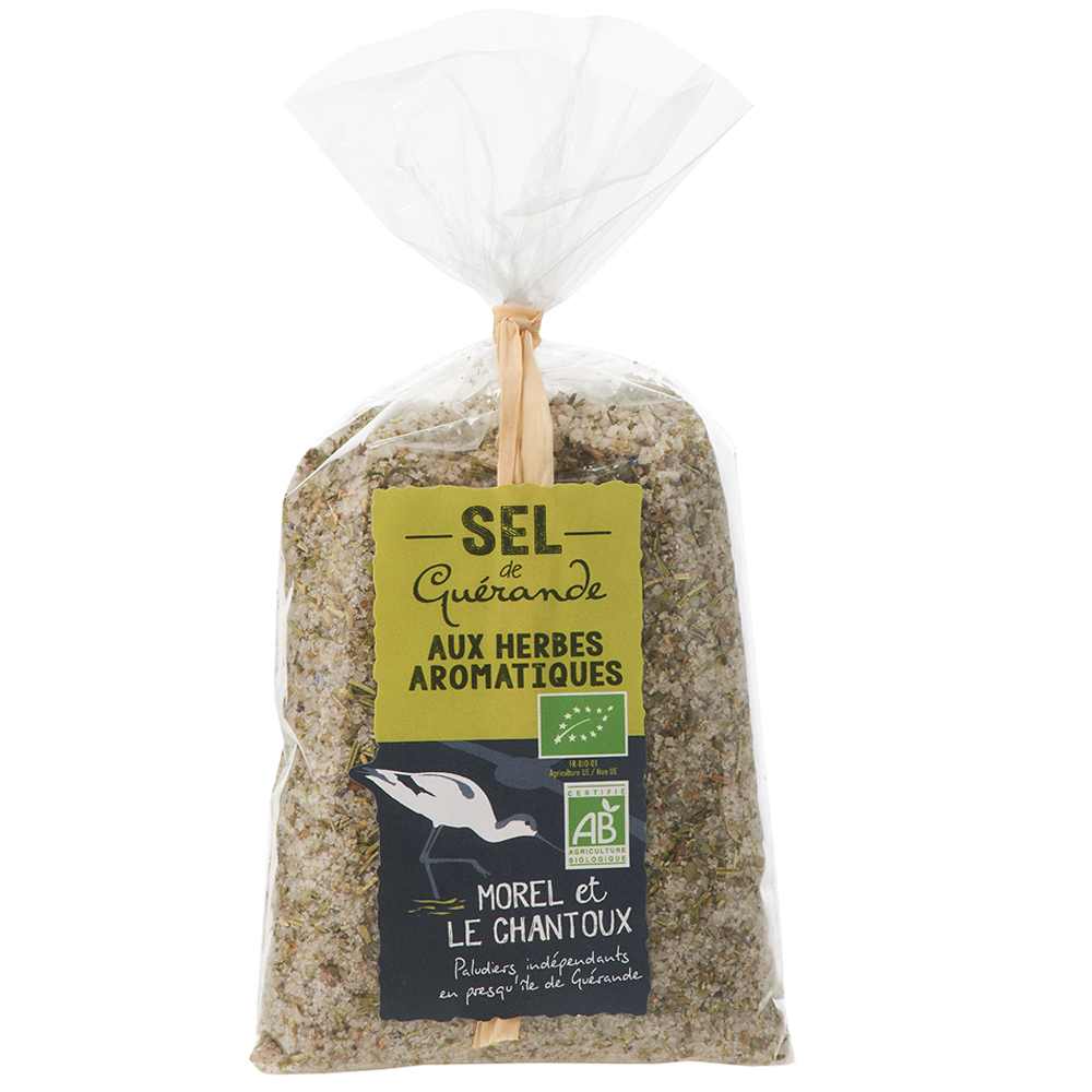 Sel de Guérande aromatisé aux herbes spécial poisson — Artisans du sel