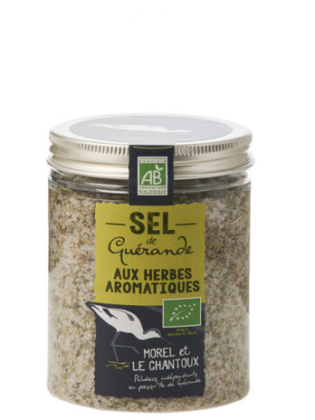 Sel de Guérande IGP aux herbes aromatiques – 250g – Boite