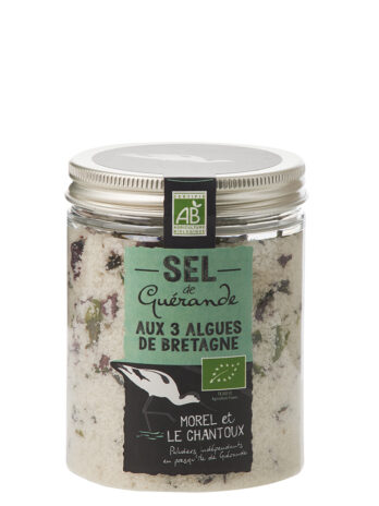 Guerande Sea Salt with Brittany Seaweed – 250g Jar