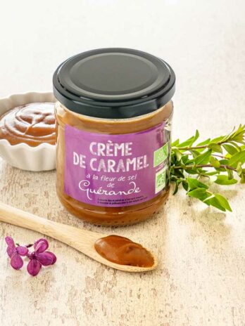 Caramel cream with Guerande Flower of Salt