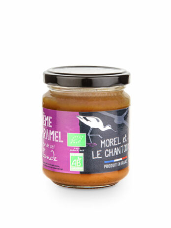 Crème de caramel à la fleur de sel de Guérande de l'atelier du sel, boutique en ligne leseldeguerande.fr Le coin sucrée