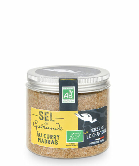 Sel de Guérande IGP au curry Madres - Boite 150 g