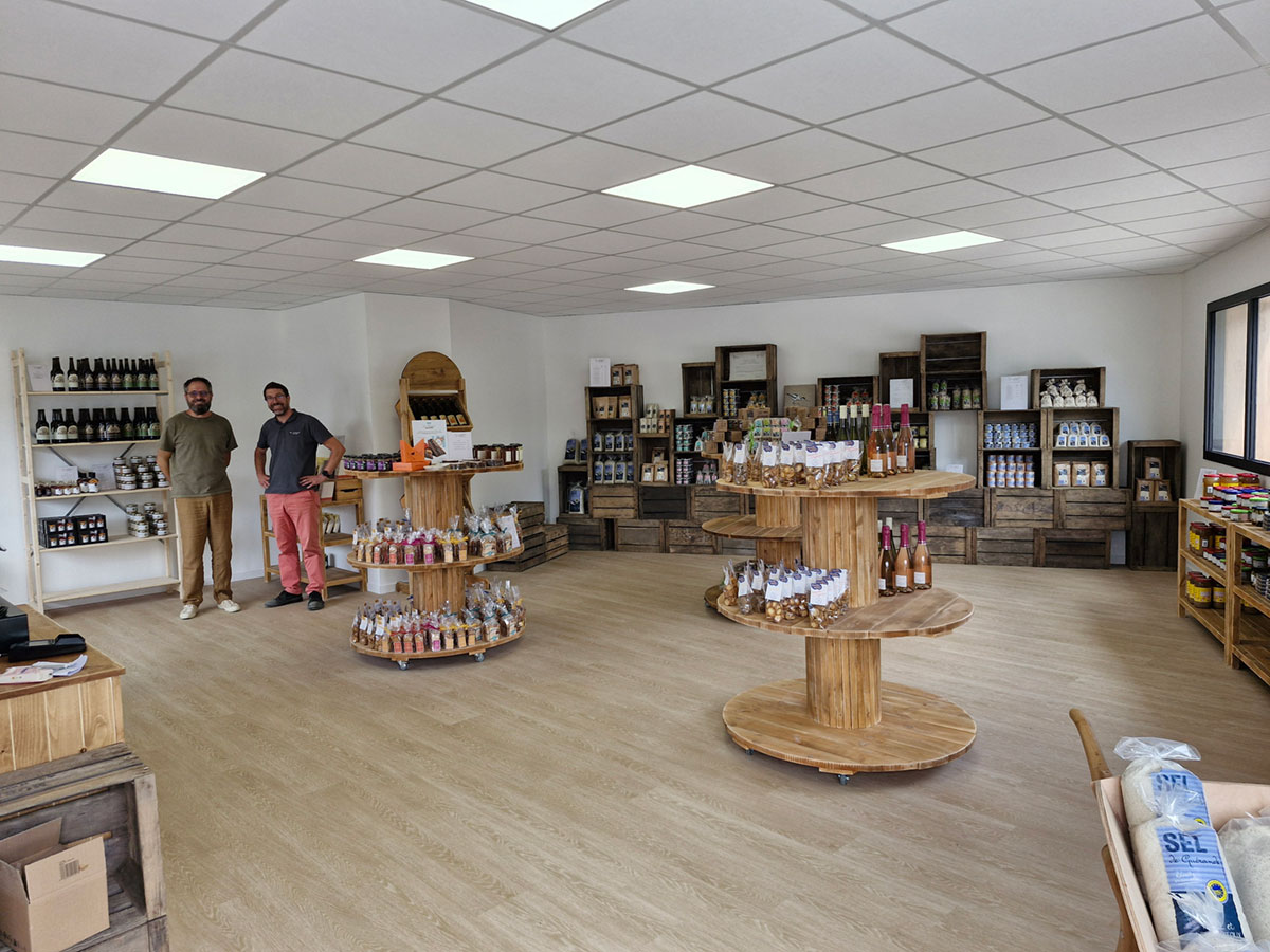 Boutique de l'Atelier du Sel à Saint-Molf 44350