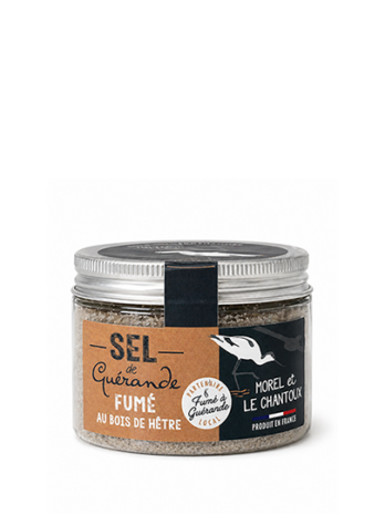 Sel de Guérande fumé au bois de hêtre - Boite 110 g